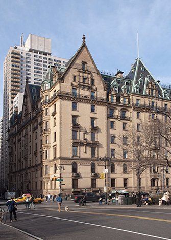 The Dakota building in New York