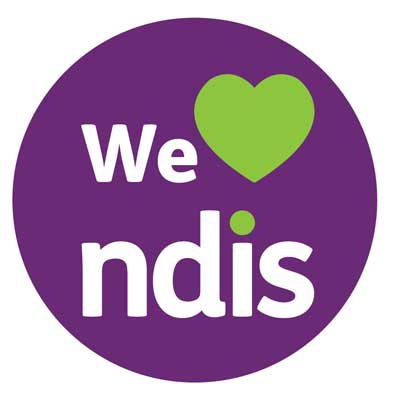 We Love ndis logo