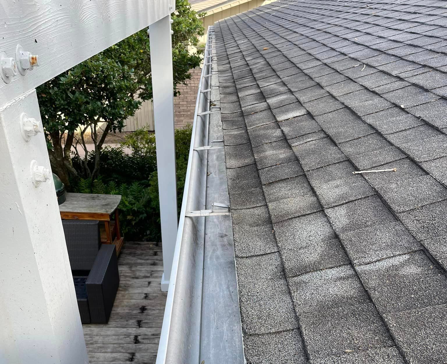 Man Deep Cleaning The Sidewalk — Jacksonville, FL — Express Soft and Pressure Wash