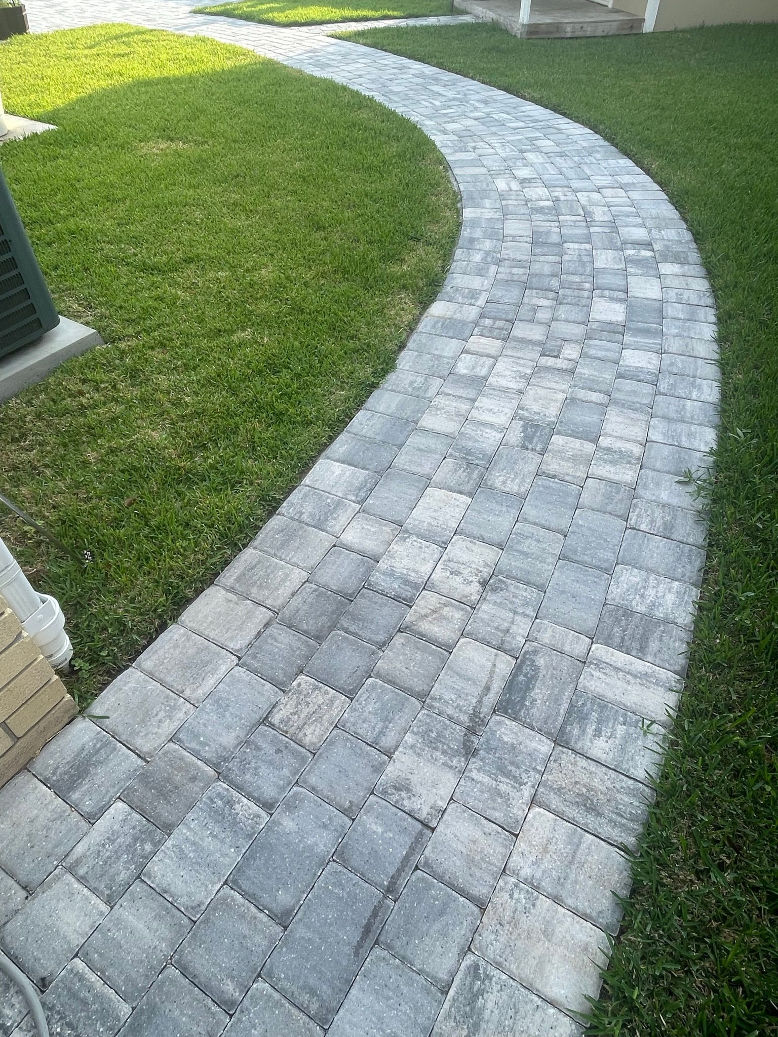 Before Old Paver Seal — Jacksonville, FL — Express Soft and Pressure Wash