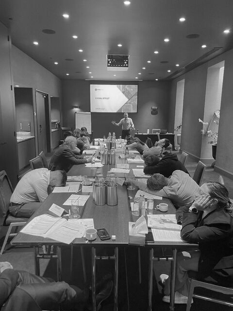 Leaders from Dynamoney attending the SOCIAL STYLE programme.
