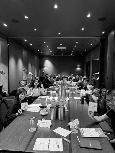 Dynamoney leaders attending the SOCIAL STYLE programme.