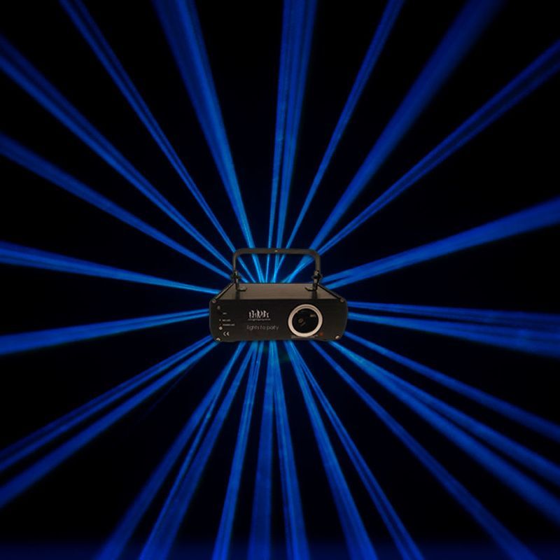 Large Blue Animation ILDA Laser