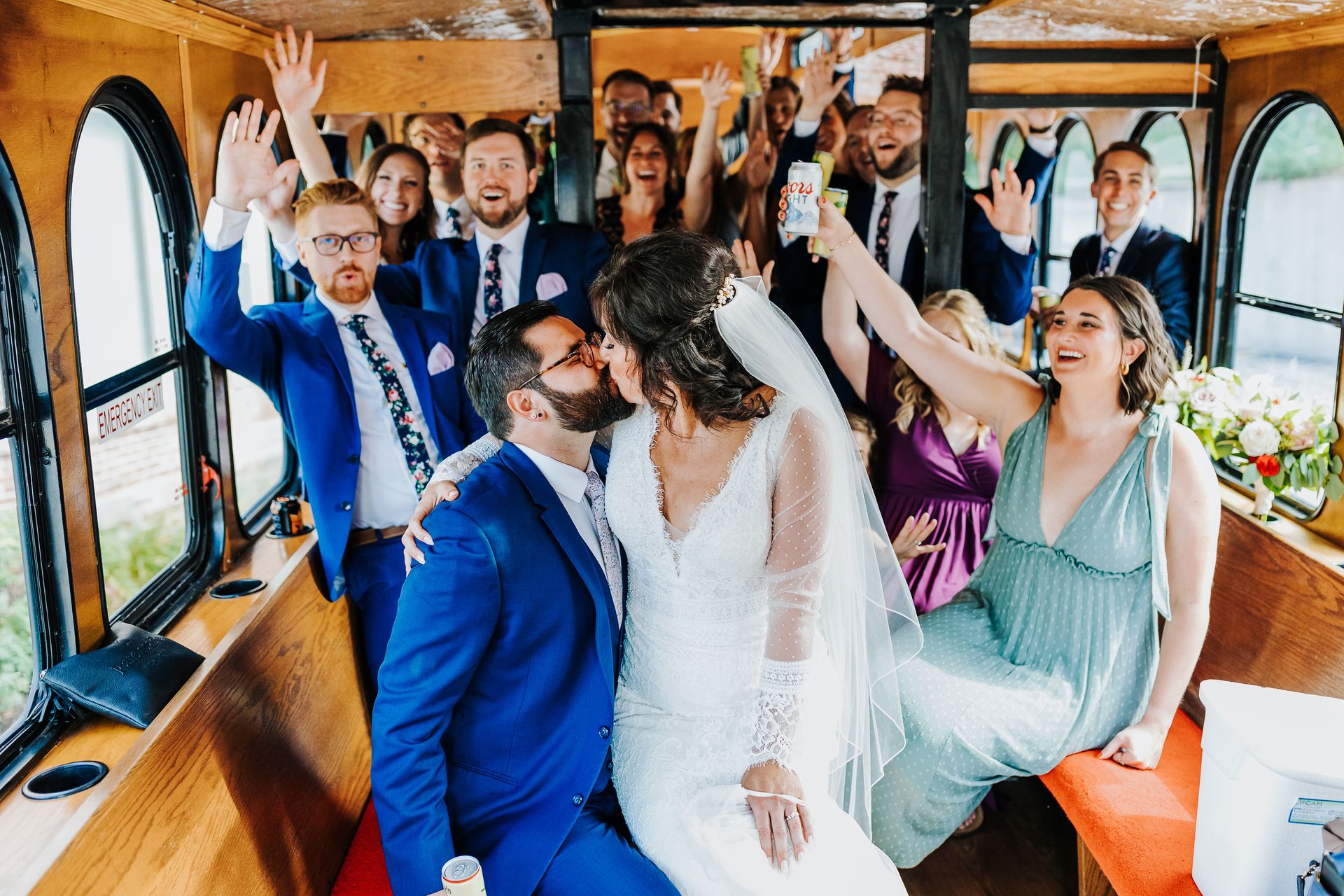Wedding Transportation Ollie The Trolley Omaha, NE