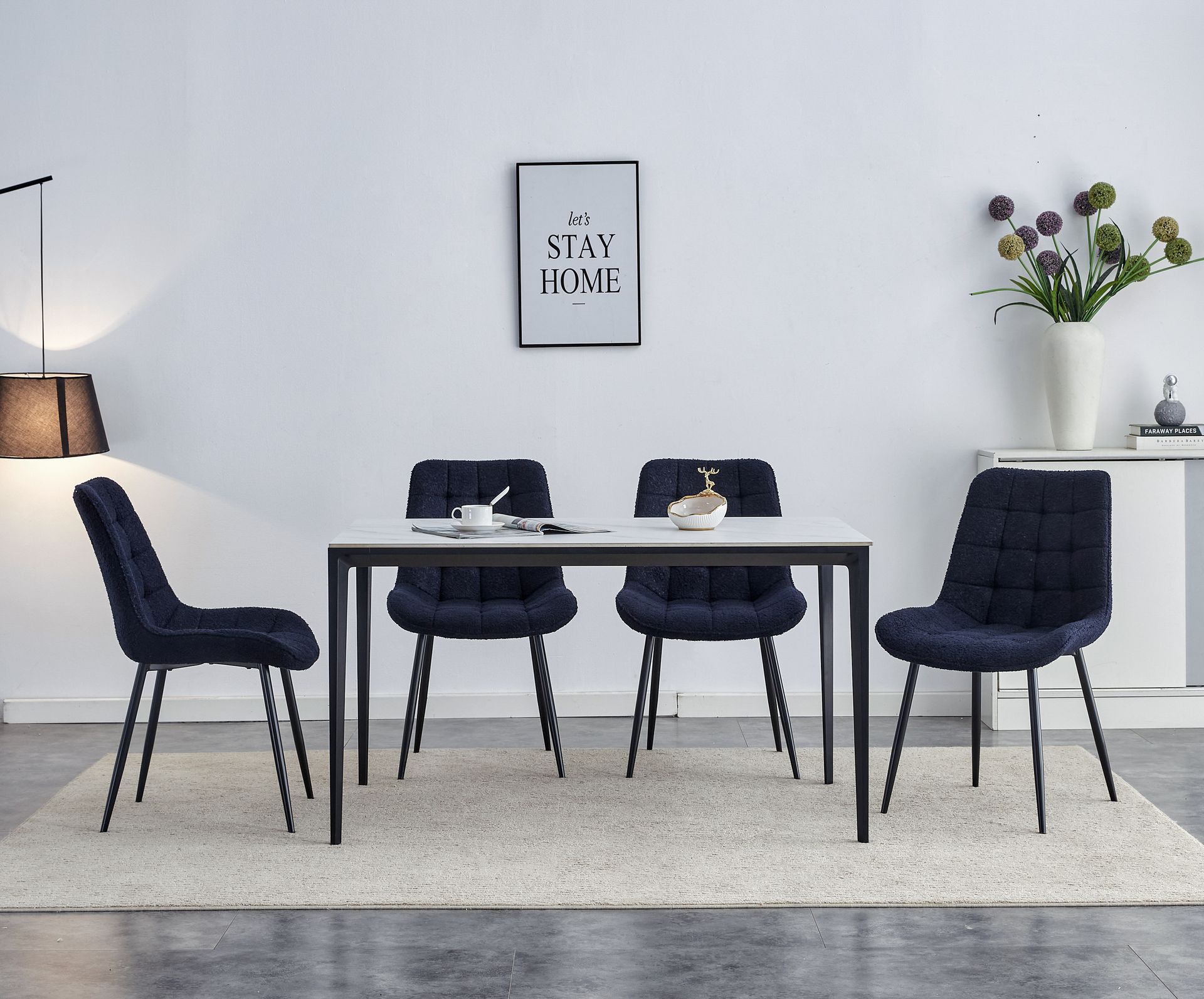 Teddy Fabric Dining Chairs