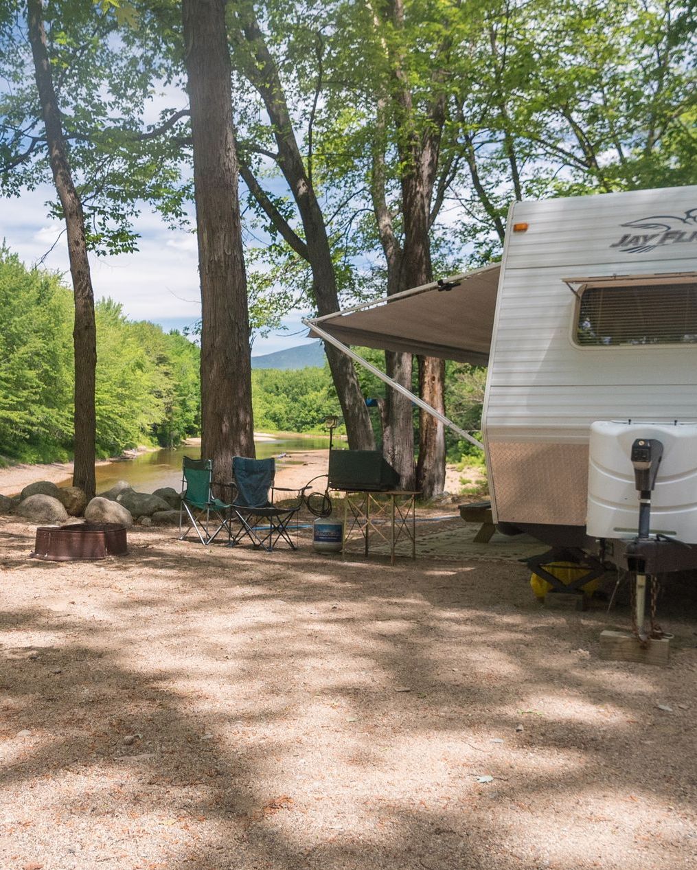 The Beach Camping Area North Conway, NH Campgrounds