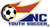 A logo for nc youth soccer with a soccer ball