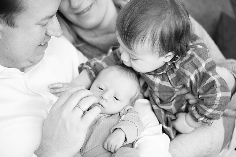 Babyshooting zu Hause