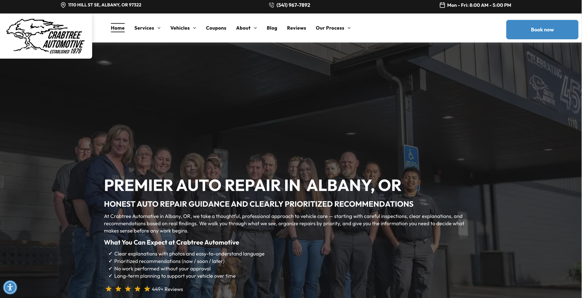 Crabtree Automotive cover