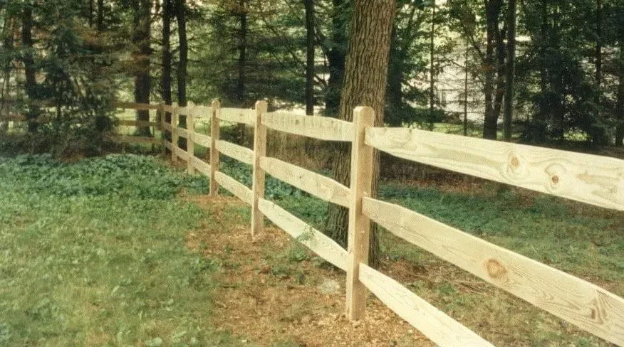 New Wood Fence — Springfield, OH — Springfield Fence Company