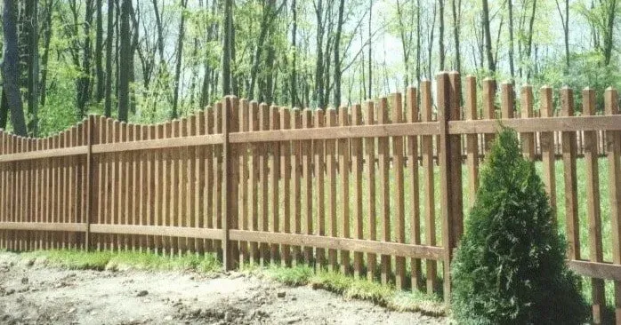 Beautiful Wood Fence — Springfield, OH — Springfield Fence Company