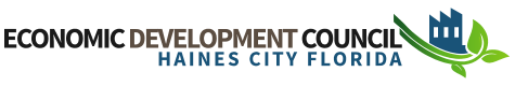 A logo for the economic development council haines city florida