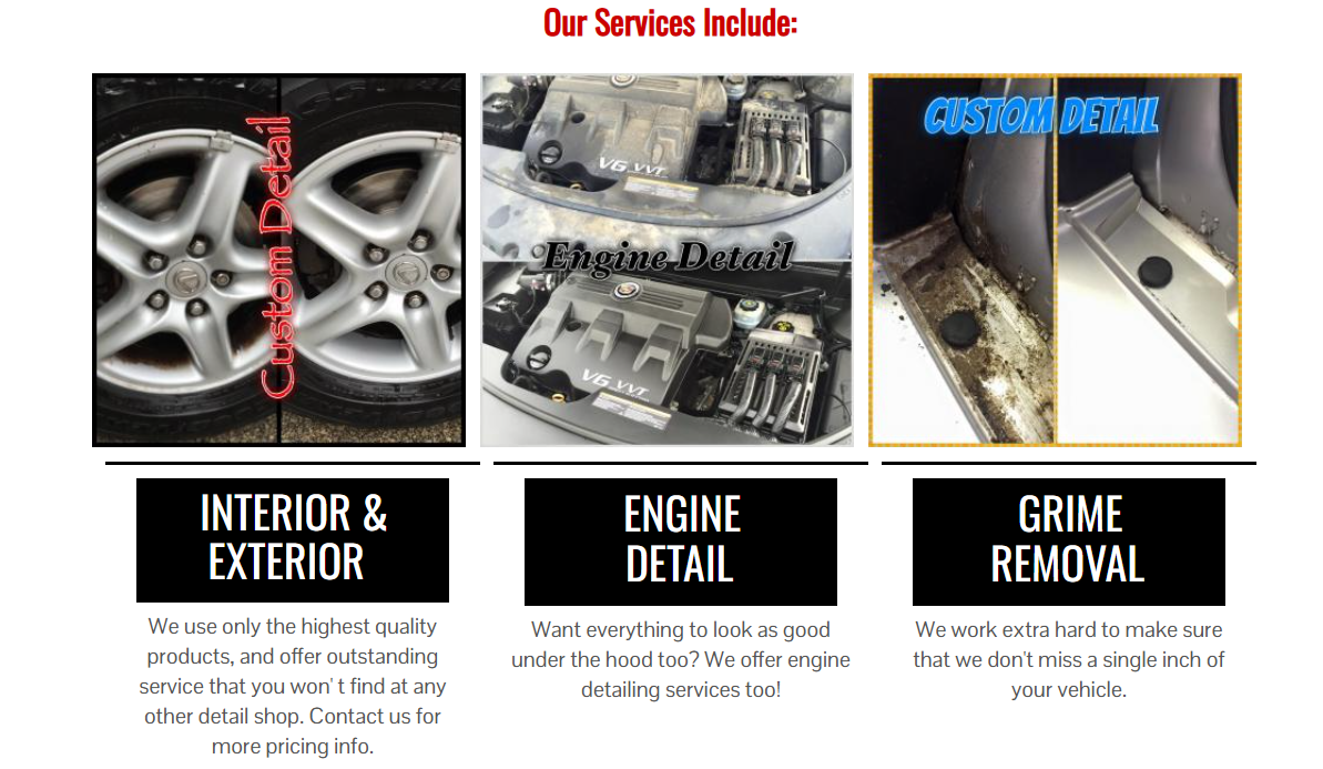 auto detailing services