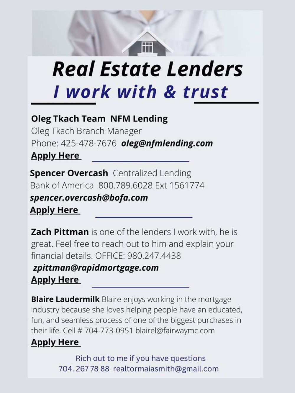 Lenders Poster