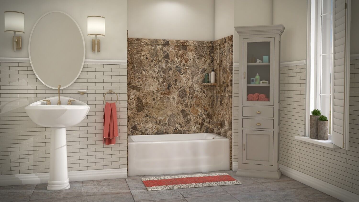 Bathroom remodeling Tampa Bay Florida CBS construction