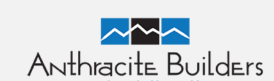 A logo for a company called anthracite builders