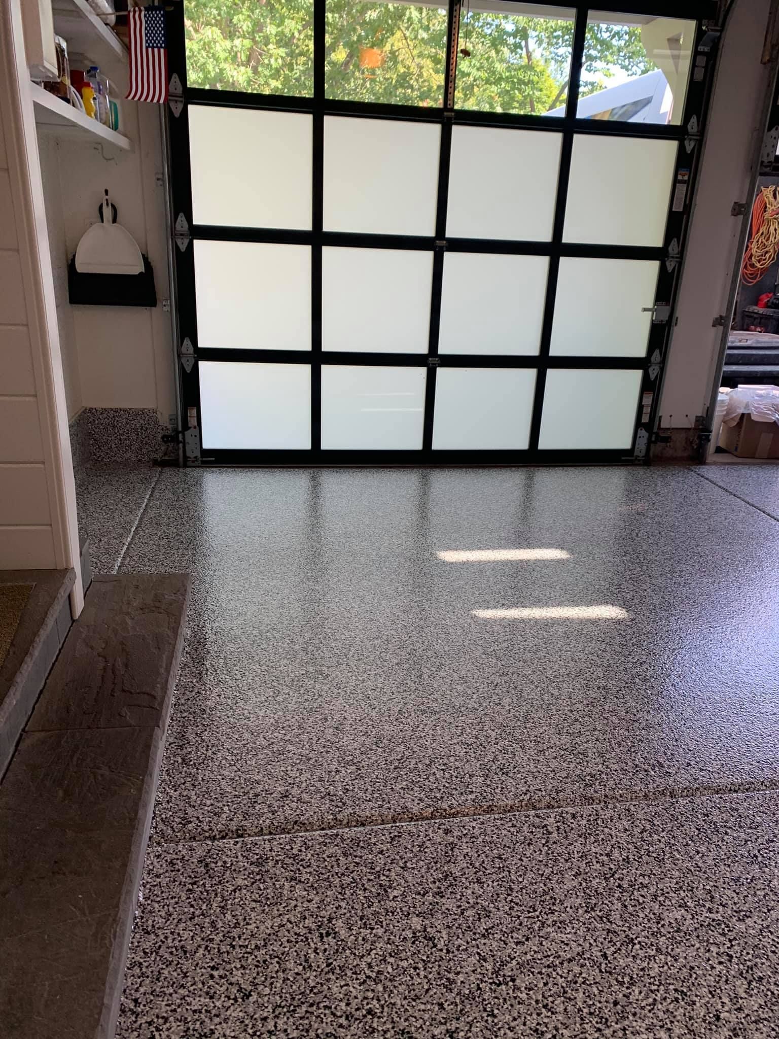 Picture Of Vacuum Cleaner In Floor – Oak Lawn, IL – Dana Decorative Concrete Inc