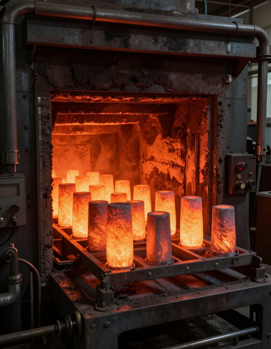 Proceso de tratamiento térmico de metales