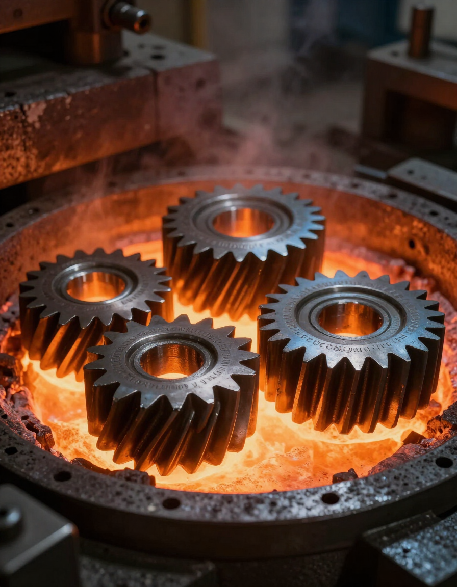 Proceso de tratamiento térmico de metales