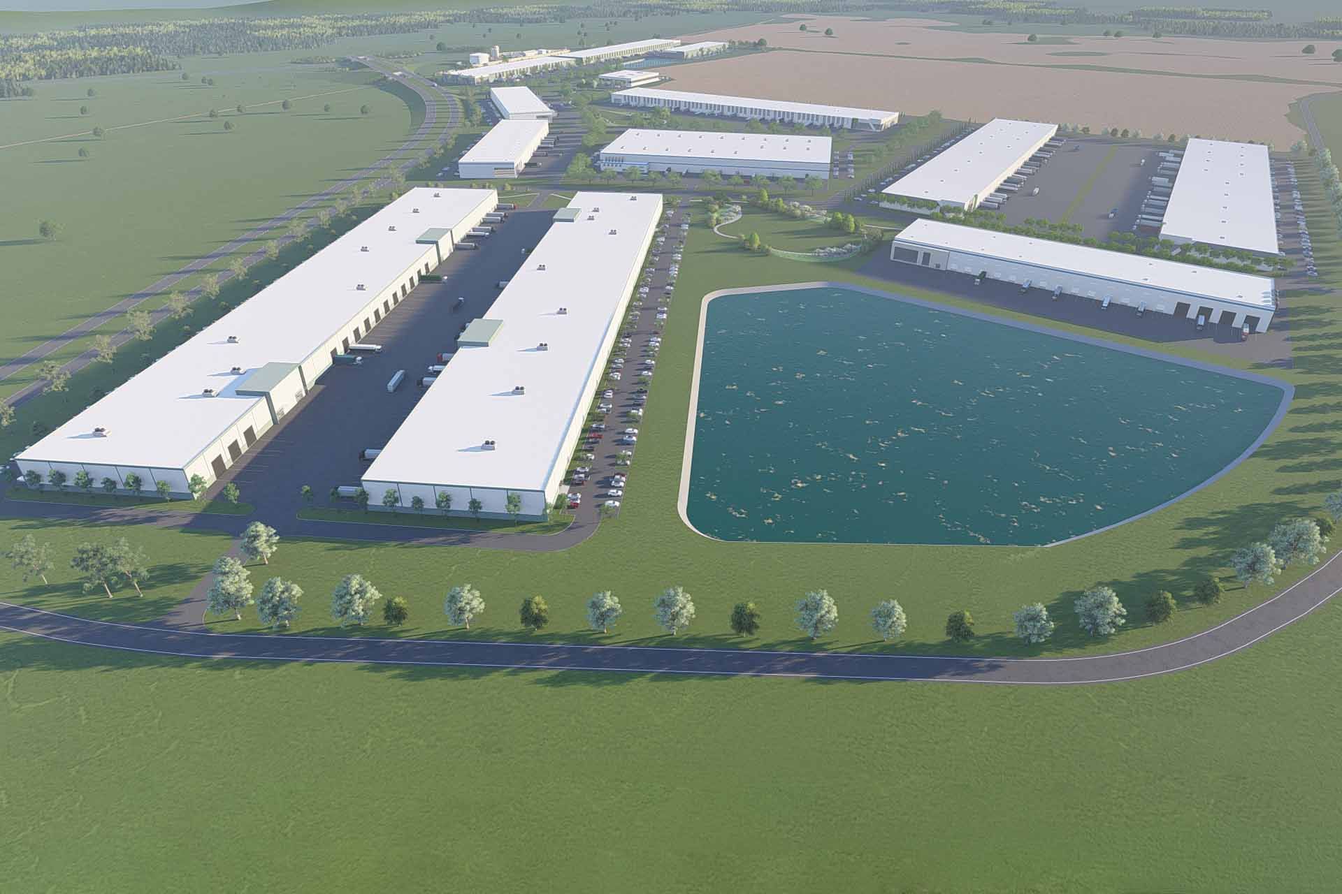 business park development tx