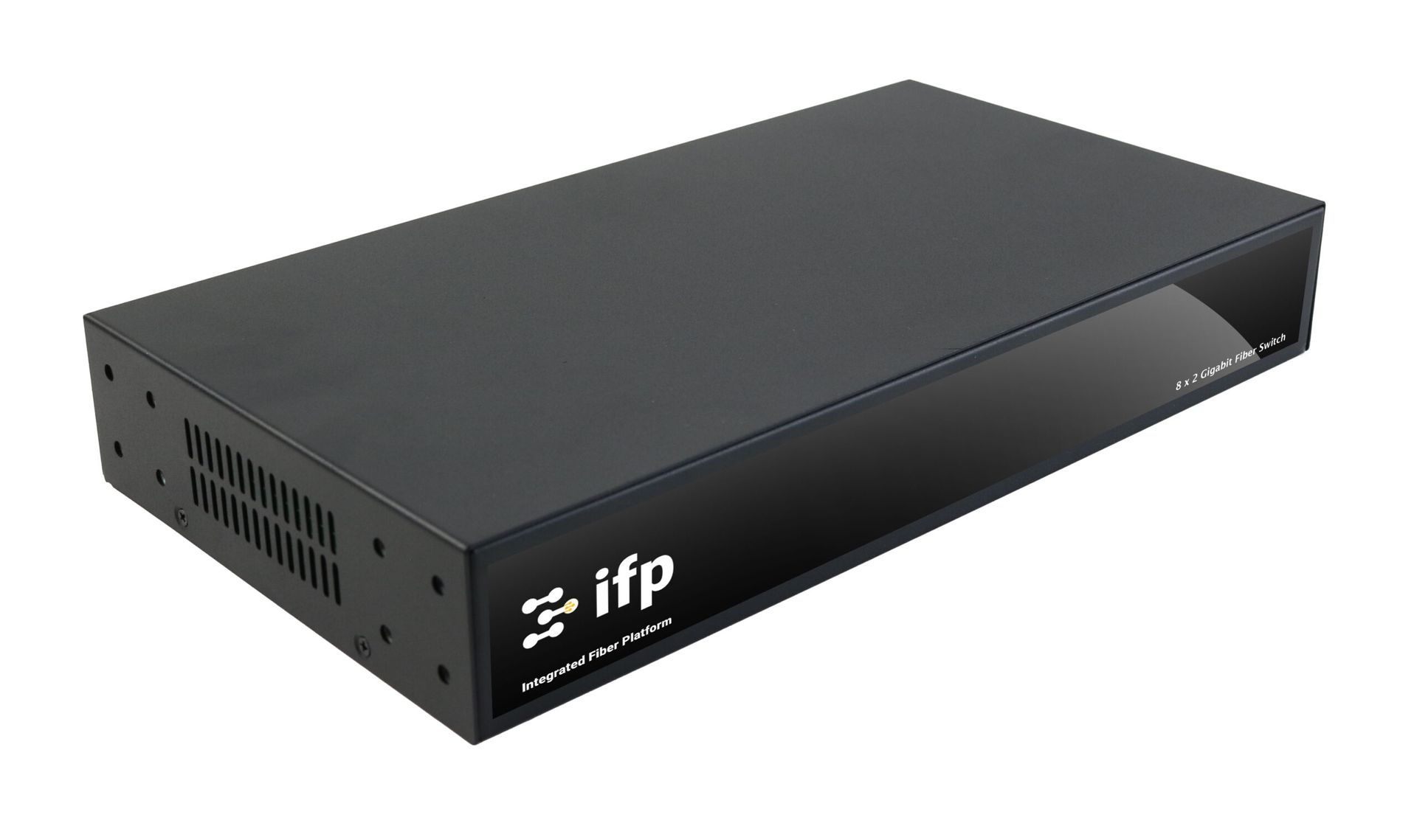 Black IFP Technologies network switch.