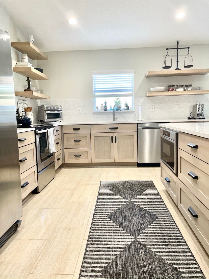 Kitchen With Cabinets — Jacksonville, FL — Kitchen Solutions