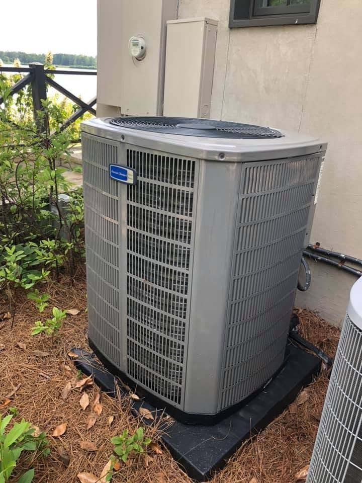 Heat pump installation, residential home, Shelby County, AL