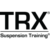 TRX Suspension Training logo in black text on a white background