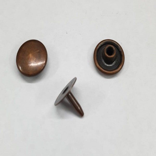 ניטים אנטיק קופר שטוח