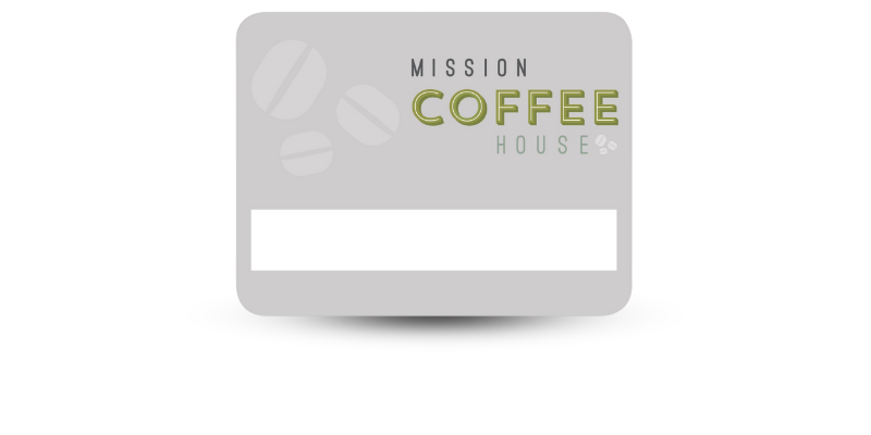 Coffee event name badge
