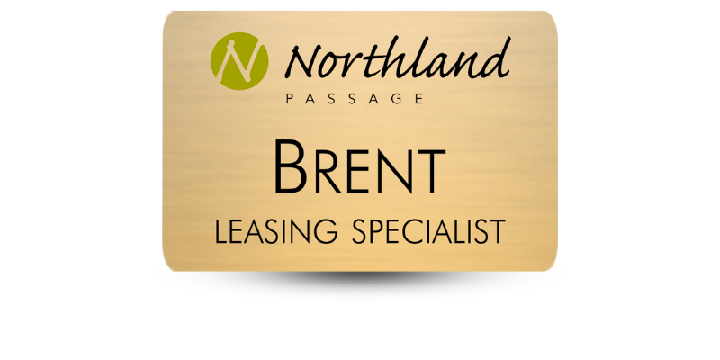 apartment name badge