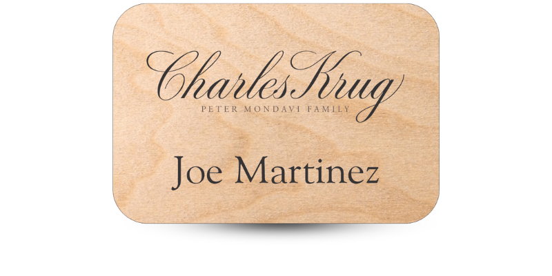 business name tag