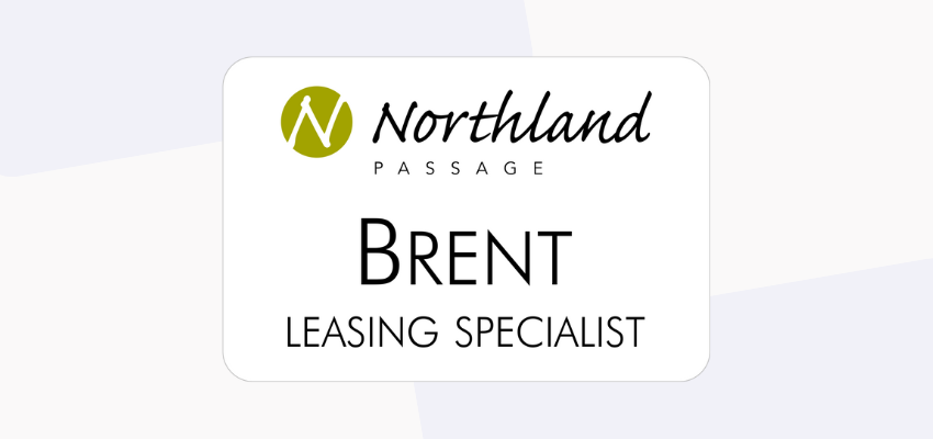 a name tag that shows benefits for office and service-oriented businesses