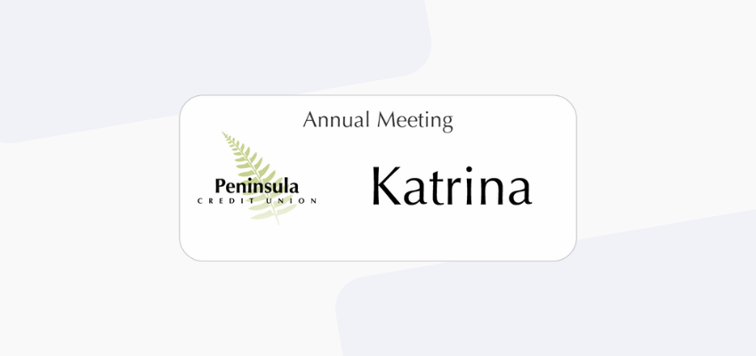 types of conference name tag ideas