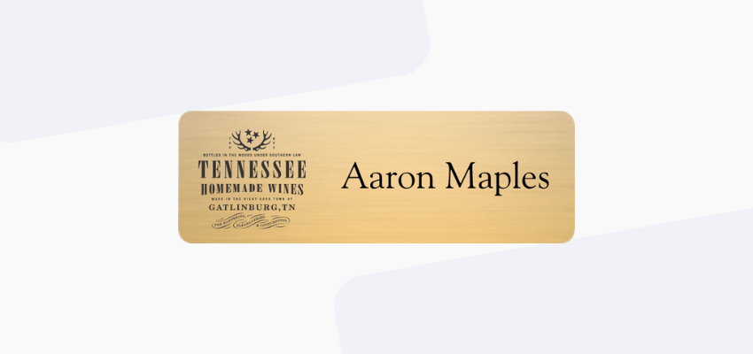 trade show name tags