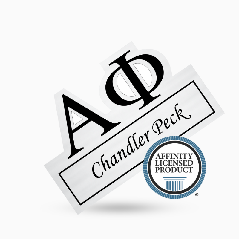 Sorority name tags