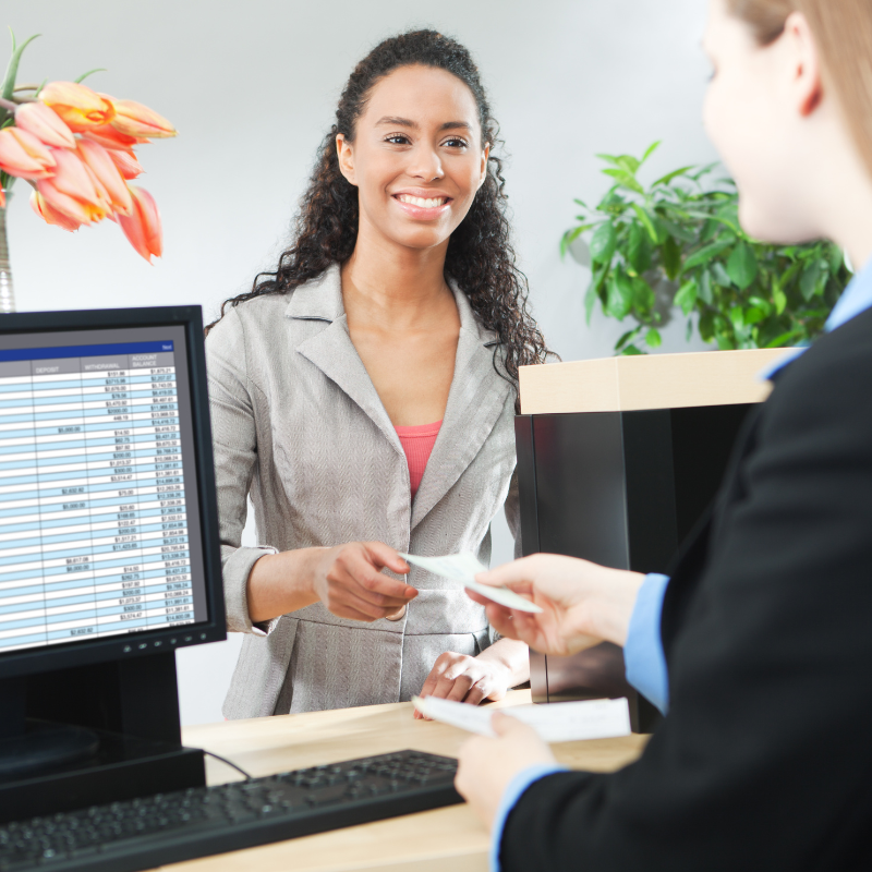 name tags for banking and financial institutions