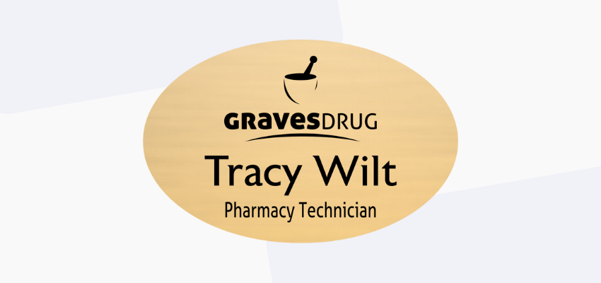 branding using name tags