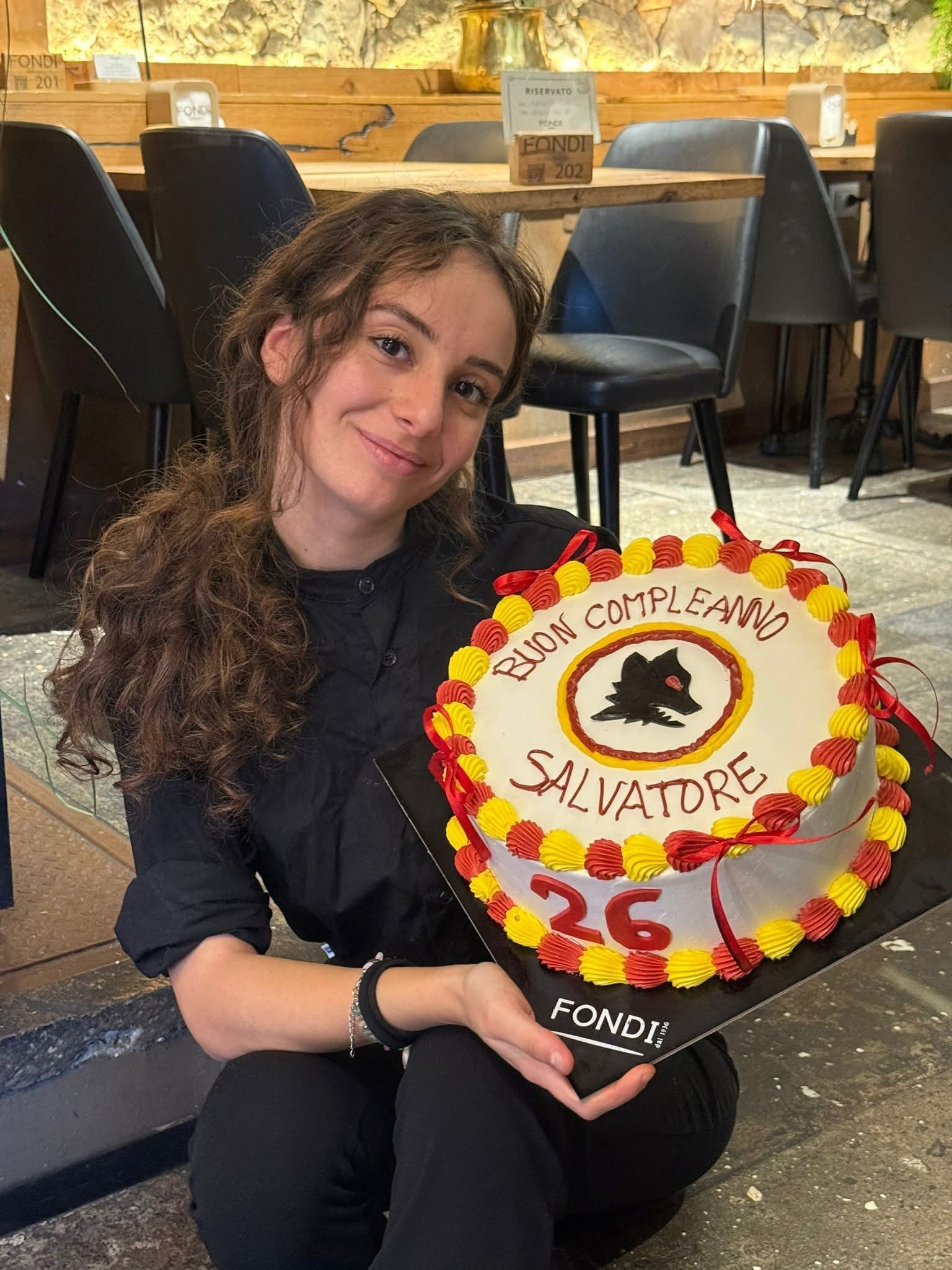 torta compleanno realizzata da FONDI