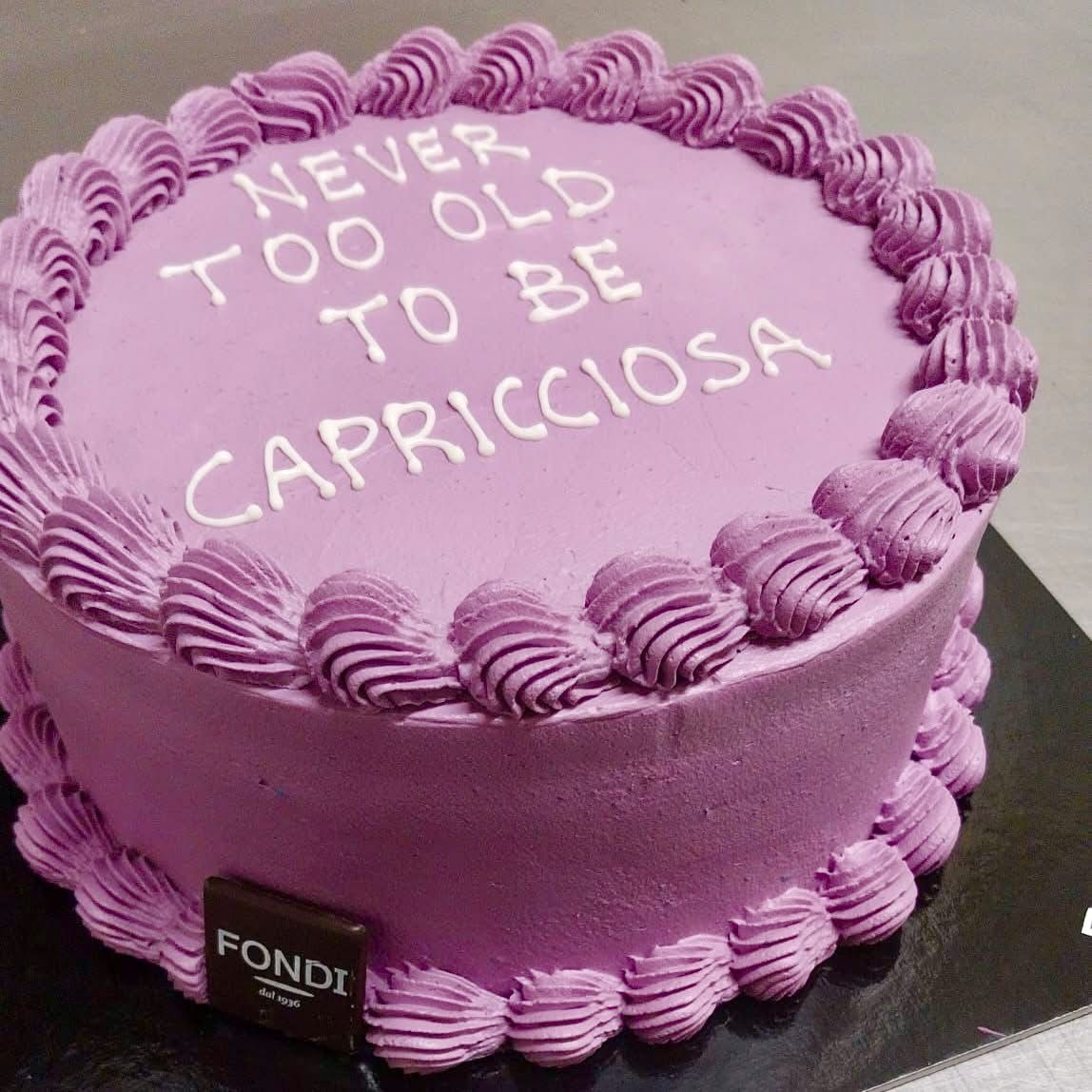 torta ugly cake FONDI con scritta 