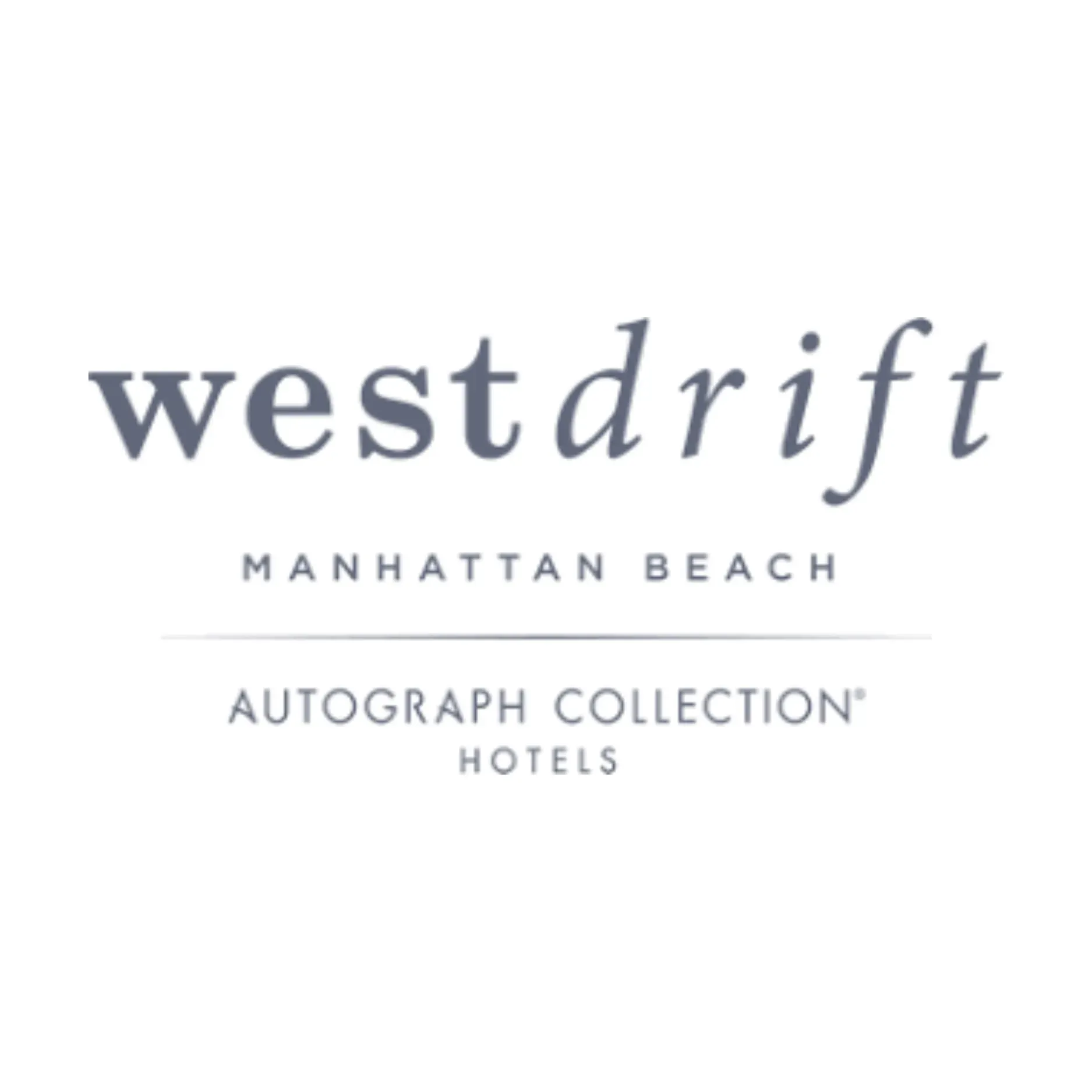 Westdrift Manhattan Beach Autograph Collection Hotels logo on white background