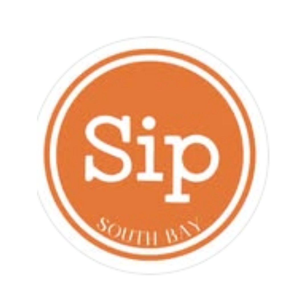 Orange circular Sip logo with white text and small South Bend text below