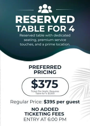 Reserved Table for 4