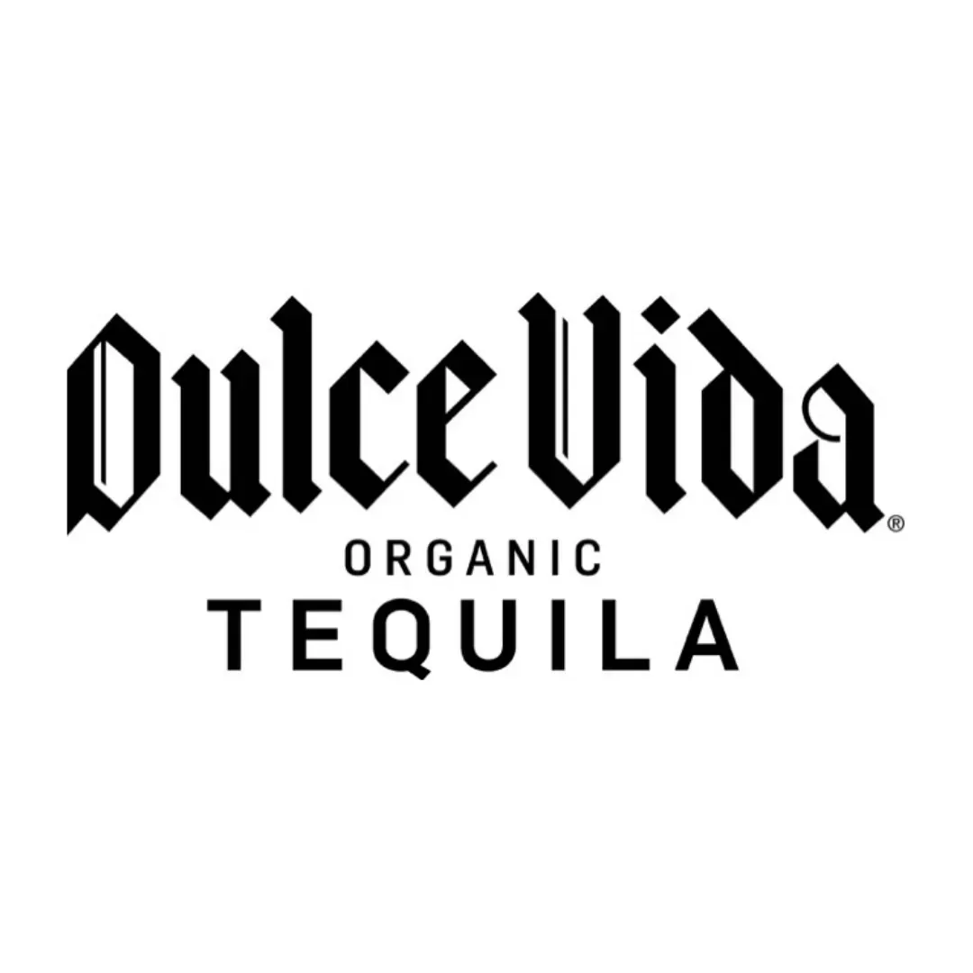 Dulce Vida Organic Tequila logo in black on a white background