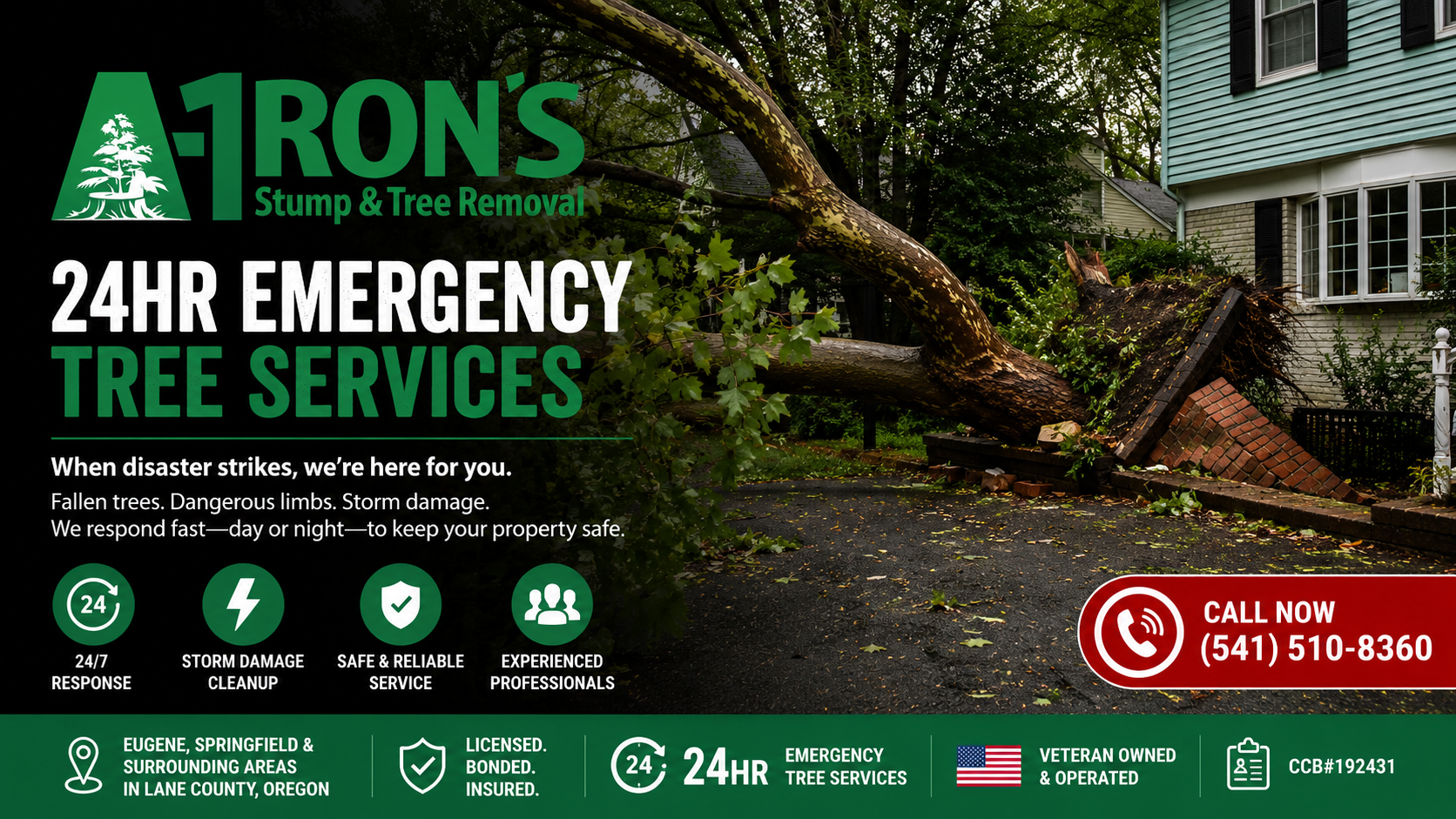 Tree Stump Removers On Trucks — Springfield, OR — A-1 Ron's Stump & Tree Removal Tree Stump Removers On Trucks — Springfield, OR — A-1 Ron's Stump & Tree Removal