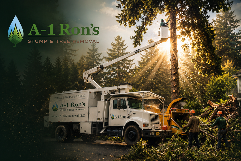 Tree — Springfield, OR — A-1 Ron's Stump & Tree Removal Tree — Springfield, OR — A-1 Ron's Stump & Tree Removal