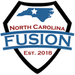 North Carolina Fusion logo with shield, state outline, and “Est. 2018” text
