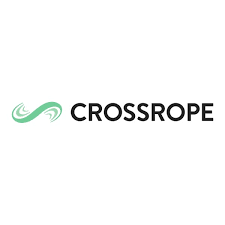 CROSSROPE logo with green rope icon and black text on a white background