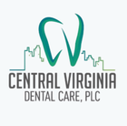 Central Virginia Dental Care, PLC logo with teal and gray dental-themed lettering