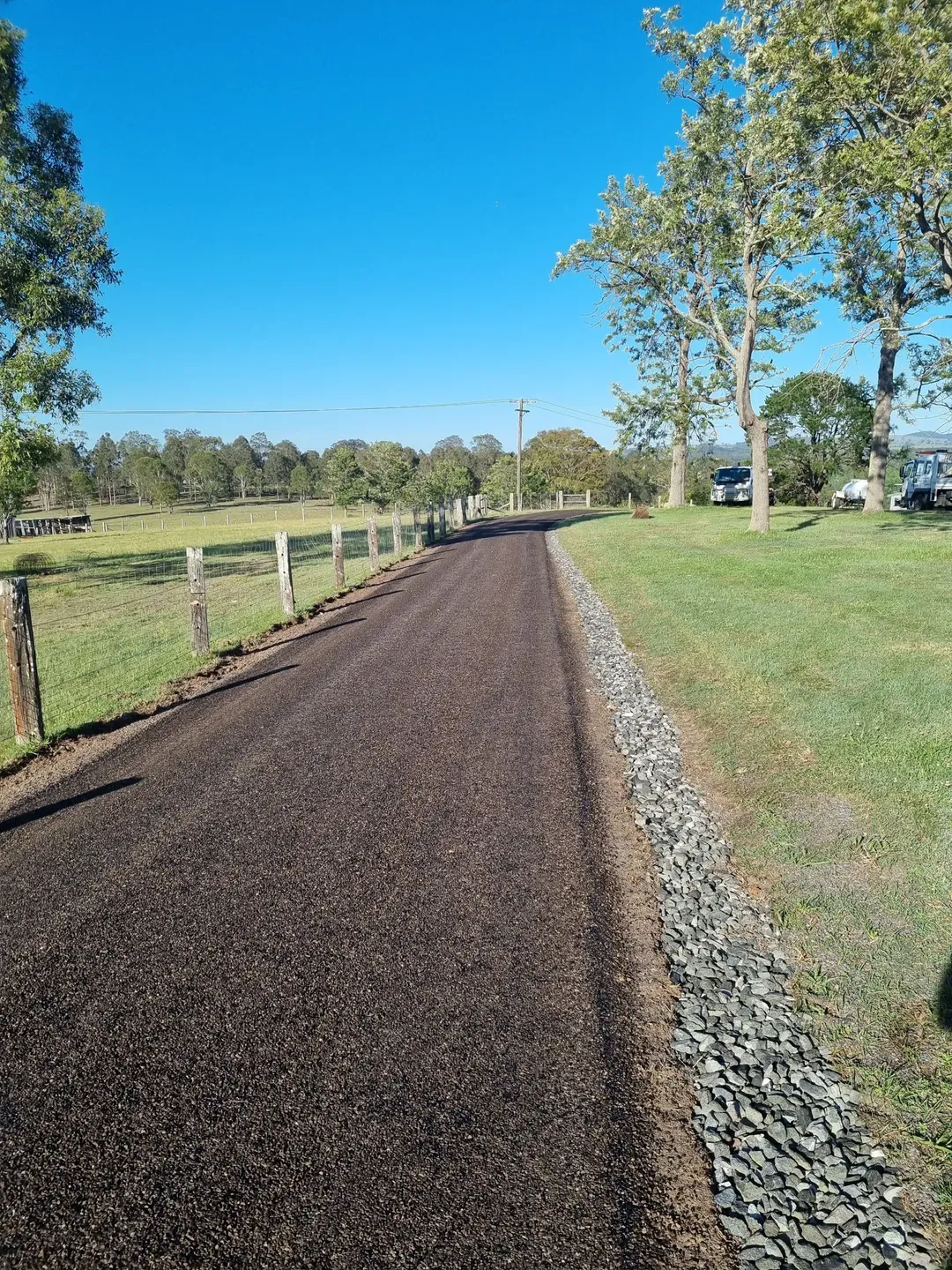 A Long Rural Driveway — Hunter Valley Bitumen In Hunter Valley, NSW